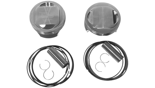 Revolution Performance - Revolution Performance Big Bore Piston Kit (107in. Domed) - Bore 3-15/16in. - Stroke 4-3/8in. - 10.6:1 Compression - RP301-116WD