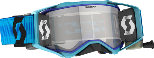 Scott USA - Scott USA Prospect Works Film System Goggles - 272822-1034113 - Blue/Black / Clear Works Lens - OSFM