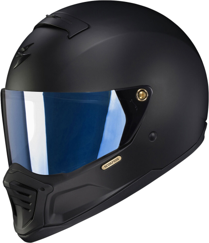 Scorpion - Scorpion Face Shield for EXO-HX1 Helmets - Blue Mirror - 52-801-70