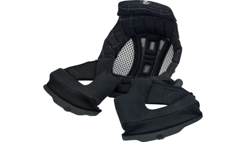 Biltwell Inc. - Biltwell Inc. Liner for Lane Splitter Helmets - Black/Silver - 2X - 0004-012-5706