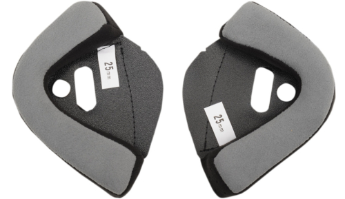 Biltwell Inc. - Biltwell Inc. Cheek Pads for Bonanza Helmets - 25mm - 0001-020-5725