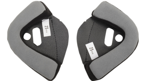 Biltwell Inc. - Biltwell Inc. Cheek Pads for Bonanza Helmets - 16mm - 0001-020-5716