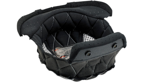 Biltwell Inc. - Biltwell Inc. Liner for Gringo/Gringo S Helmets - Black/Silver - XL - 0023-011-5705