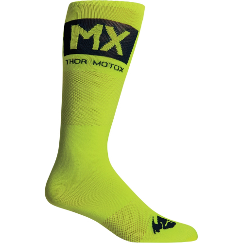 Thor - Thor MX Cool Youth Socks - 3431-0663 - Acid/Midnight - 1-6