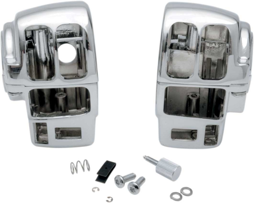 Drag Specialties - Drag Specialties Switch Housing Kit for Brake/Mechanical Clutch Control Kits - 07-0531AB