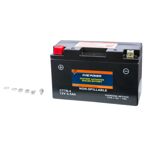 Fire Power - Fire Power Factory Activated Maintenance Free Sealed Battery - CT7B-4
