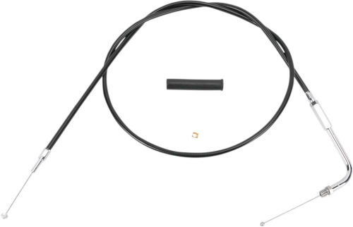 Drag Specialties - Drag Specialties Alternative Length Black Vinyl Throttle Cable - 42in. - 4331102B