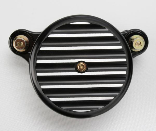 Joker Machine - Joker Machine High Performance Air Cleaner Assembly - Finned Black Anodized - 02-142B