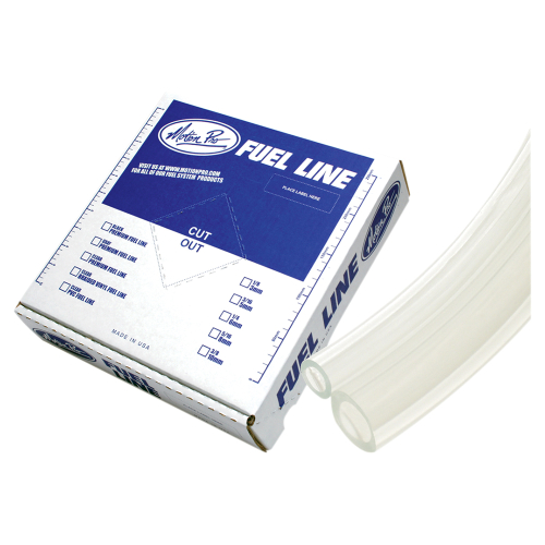 Motion Pro - Motion Pro Premium Fuel Line - 5/16in. ID x 1/2in. OD - 25ft. Length - Clear - 12-0045