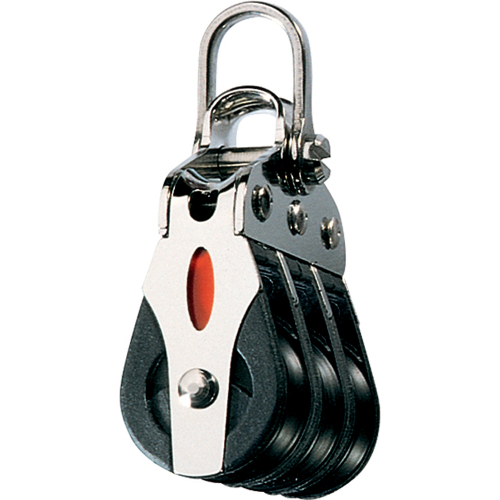 Ronstan - Ronstan Series 20 ball Bearing Block - Triple - 2-Axis Shackle head