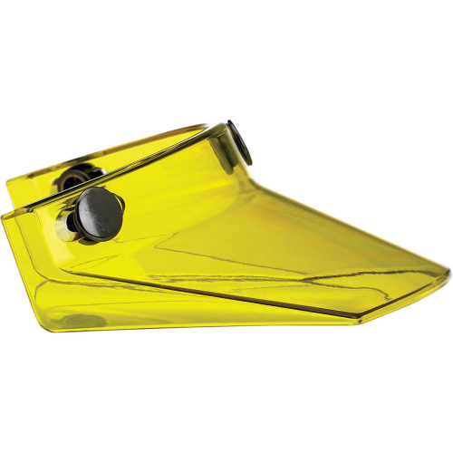 Biltwell Inc. - Biltwell Inc. 3-Snap Visor - Translucent Yellow - 2002-103