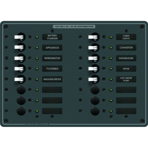 Blue Sea Systems - Blue Sea 8461 AC 16 Position