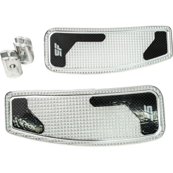 SLYFOX - SLYFOX Mini Driver Floorboards - Polished - SF-906-01-2