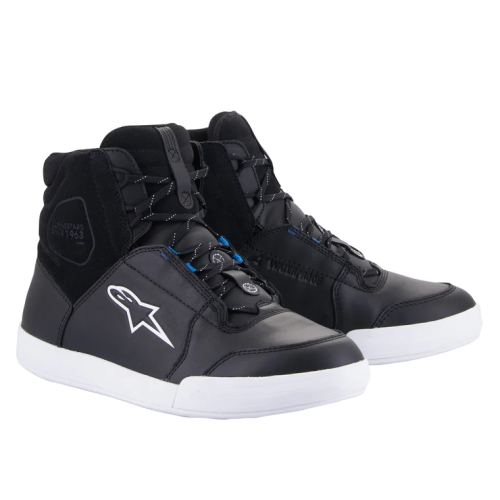 Alpinestars - Alpinestars Chrome Drystar Shoes - 2543123-157-10 - Black/White/Blue - 10