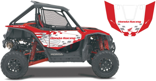 DCOR - DCOR Graphic Kit - Honda Racing (2-Door) - 20-10-002