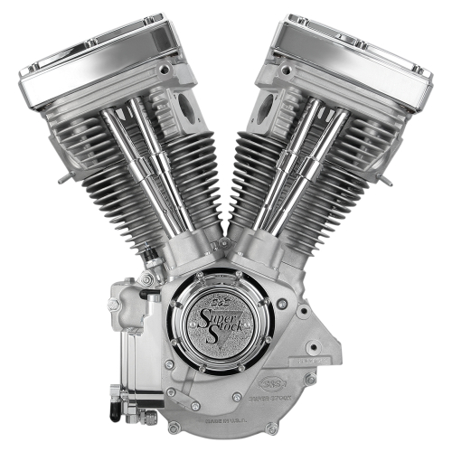 S&S Cycle - S&S Cycle V80 Long-Block Engine - Natural Finish - 310-0232