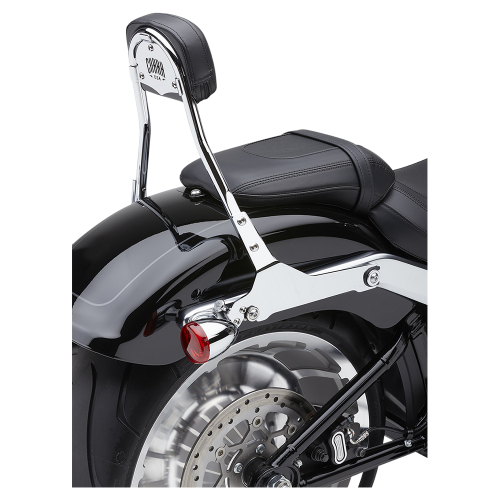 Cobra - Cobra Round Detachable Backrest - Chrome - 602-2007