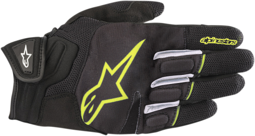 Alpinestars - Alpinestars Atom Gloves - 3574018-155-2X - Black/Fluorescent Yellow - 2XL