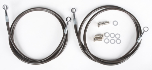 Streamline - Streamline 2-Line Brake Line Kit (+2in.) - Smoke - OUT500-2F-2SMK