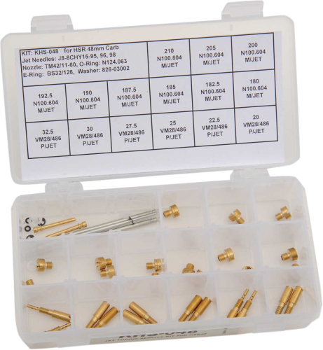 Mikuni - Mikuni Jet Assortment Kit for HSR48 - KHS-048