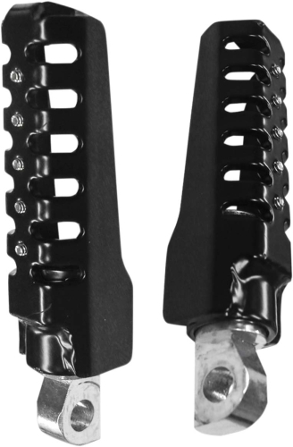 Burly Brand - Burly Brand Razorback Pegs - Black - B13-1002B