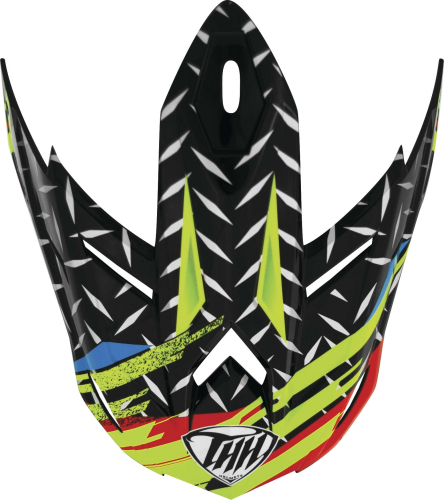 THH Helmets - THH Helmets Assault Visor for T710X Helmets - Yellow - 646224