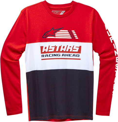 Alpinestars - Alpinestars Rivalry Long-Sleeve T-Shirt - 12307400030L - Red - Large