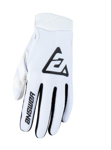 Answer - Answer A22 Peak Gloves - 447061 - White/Black - Large