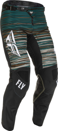 Fly Racing - Fly Racing Kinetic Wave Pants - 375-53030 - Black/Rum - 30