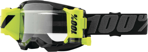 100% - 100% Strata 2 Forecast System Goggles - 50421-901-01 - Black / Clear Lens - OSFA