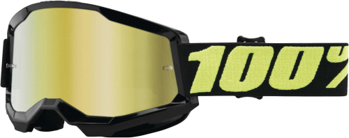 100% - 100% Strata 2 Upsol Goggles - 50421-259-11 - Upsol / Gold Mirror Lens - OSFA