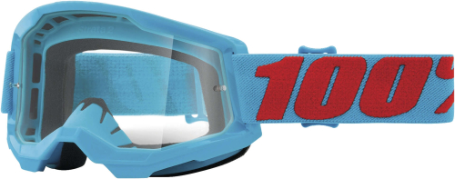 100% - 100% Strata 2 Summit Goggles - 50421-101-08 - Summit / Clear Lens - OSFA
