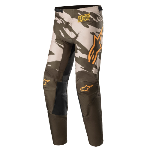 Alpinestars - Alpinestars Racer Tactical Pants - 3721222-6840-38 - Military Sand Camo/Tangerine - 38