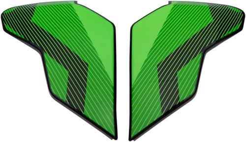 Icon - Icon Side Plate for Airflite Helmet - QB1 Green - 0133-1173