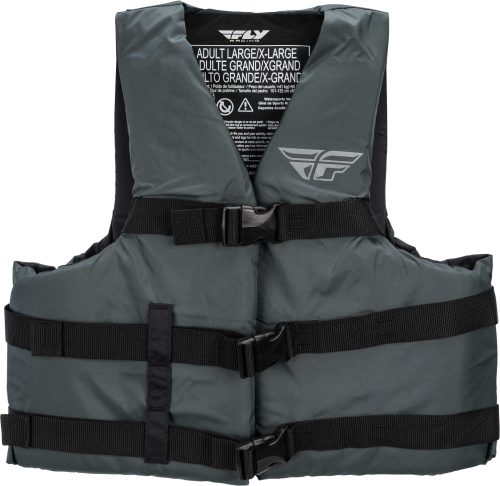 Fly Racing - Fly Racing Nylon Vest - 112224-701-010-20 - Charcoal - X-Small