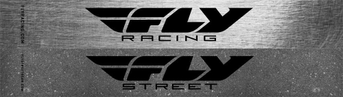 Fly Racing - Fly Racing FLY Sign for 12 Helmet Displays - FLY DOUBLE SIDED