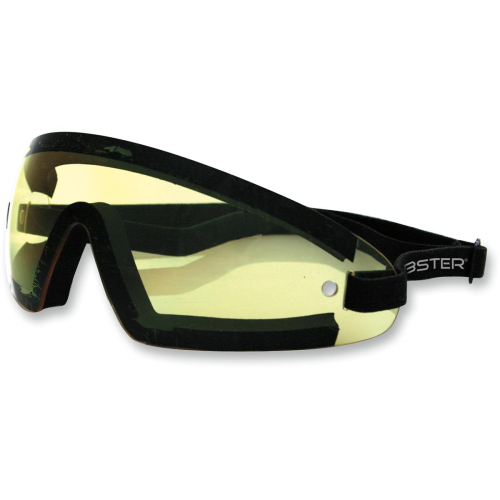 Bobster Eyewear - Bobster Eyewear Wrap Goggles - BW201Y - Black / Yellow Lens - OSFA