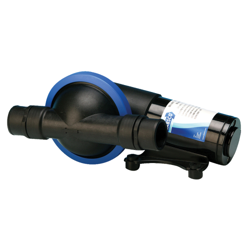 Jabsco - Jabsco Fish Box Evacuation Pump - 12VDC 5GPM Diaphragm w/ 1.5" fittings