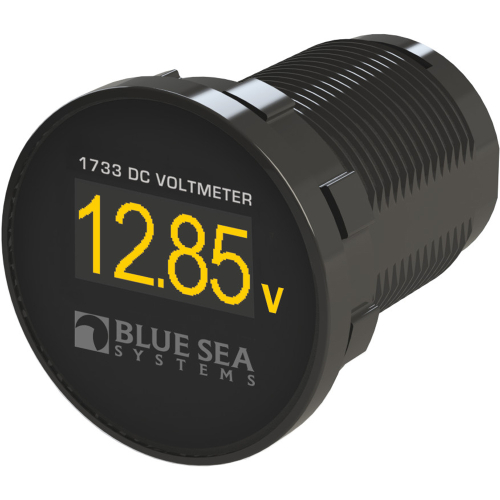 Blue Sea Systems - Blue Sea 1733 Mini OLED DC Voltmeter