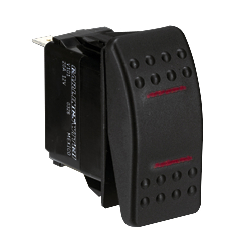 Paneltronics - Paneltronics SPDT ON/OFF/ON Waterproof Contura Rocker Switch