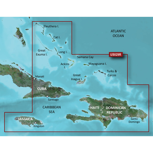 Garmin - Garmin BlueChart&reg; g3 HD - HXUS029R - Southern Bahamas - microSD&trade;/SD&trade;