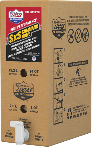 Lucas Oil - Lucas Oil Synthetic SXS Transmission Fluid - 55 gal. - 11219