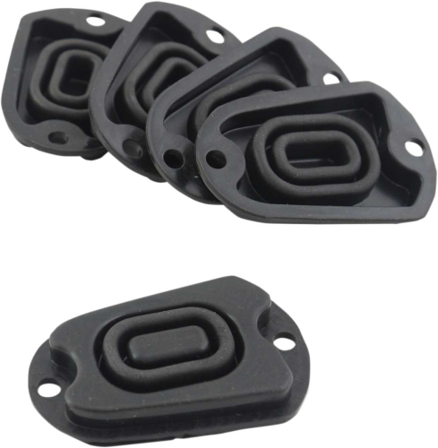Drag Specialties - Drag Specialties Replacement Gaskets for Rear Brake Master Cylinder Cover Kit - 5pk. - 1731-0605
