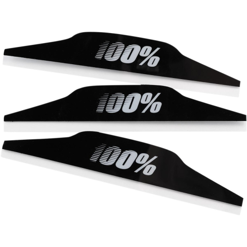 100% - 100% Replacement Mudflap Kit 3 pk. for Junior Speedlab Vision System - 51023-010-03