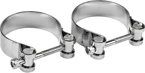 HardDrive - HardDrive Chromed Super Exhaust Clamp - 54mm - 14-0523