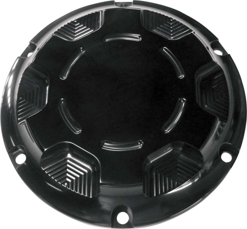 Joker Machine - Joker Machine Billet Derby Cover - Techno Black Anodized - 10-691B