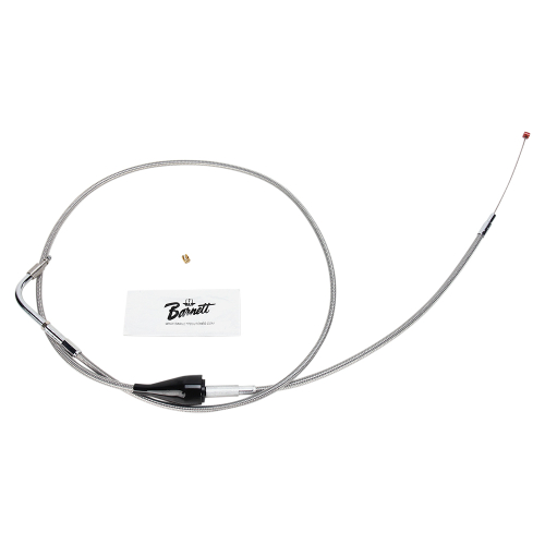 Barnett - Barnett Stainless Clear-Coated Idle-Cruise Cable (+6in.) - 102-30-41004-06