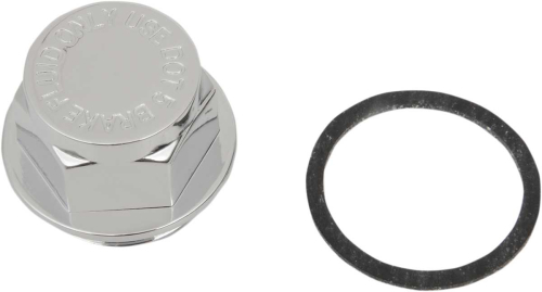 Drag Specialties - Drag Specialties Replacement Cap for Chrome Rear Master Cylinder - 17-0027-BC104