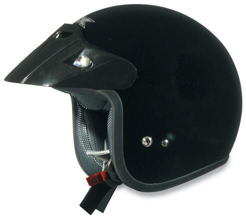 AFX - AFX FX-75 Solid Helmet - 0104-0073 - Black - Medium