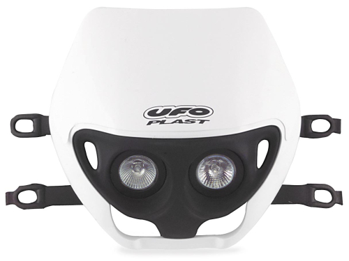 UFO Plastics - UFO Plastics Twins Headlight - White - PF01688041